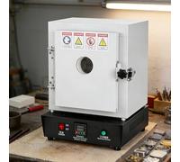 TozMvi Four à Moufle Haute Température, 1500 W, 1150 °c - Four à Résistance De Laboratoire - Four électrique pour Applications De Laboratoire, Fabrication De Bijoux