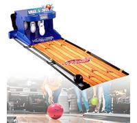 TozMvi Jeu De Bowling électronique pour Enfants avec Réinitialisation Automatique, éclairage, Effet Sonore De Simulation, Jeu De Bowling Familial D'intérieur Pliable pour Enfants Et Adultes 3.5m/11ft