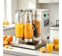 TozMvi Machine à Mélanger électrique 120 W pour Bubble Tea, Mélangeur à Double Cadre pour Bubble Tea,Comprend 2 Gobelets De 700 ML Et 2 Gobelets De 1000 ML pour établissements De Boissons
