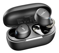 TOZO A1 Écouteurs Bluetooth sans Fil, Ecoutuers Bluetooth 5.3 Légers, IPX5 Casque Bluetooth sans Fil USB-C avec Son Haute Fidélité, Etui de Chargement, Contrôle Tactile Noir
