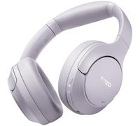TOZO HT2 Casque Bluetooth sans Fil Ecouteurs Bluetooth 5.3 avec ANC Hybride Hi-Res Audio et ORIGX Acoustique 40mm Contrôleur EQ Ajustement 60H d'Autonomie 3.5mm AUX Audio Câble et USB Type C Violet