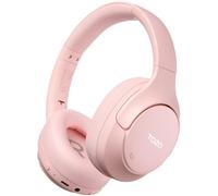 TOZO HT3 Casque Bluetooth 6.0 sans Fil avec ANC Hybride, Réduction de Bruit AI 5 Mic, Audio Spatial, 90h d’Autonomie, Faible Latence, Connexion Multipoint, 32 EQ Modes, Câble Audio 3,5 mm USB-C Rose