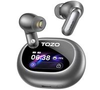 TOZO NC20 Pro Écouteurs Bluetooth Sans Fil, ANC Hybride, Son Hi-Res LDAC, Traduction Vocale IA en Temps Réel, Compte Rendu Automatiques, 6Mics ENC, Charge Sans Fil, IPX8 Idéal Télétravail et Transport