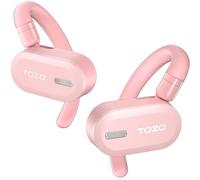 TOZO O2 Écouteurs Bluetooth sans Fil Casque Bluetooth 5.3 avec ENC Appel 14.2mm Contrôleur ORIGX Acoustique 42H d'Autonomie Crochet Rotation USB Type C Rose