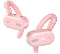 TOZO O2 Écouteurs Bluetooth sans Fil Casque Bluetooth 5.3 avec ENC Appel 14.2mm Contrôleur ORIGX Acoustique 42H d'Autonomie Crochet Rotation USB Type C Rose
