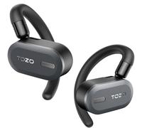 TOZO O2 Écouteurs Bluetooth sans Fil, Dual Audio Ecouteurs Bluetooth 5.3 Sport 4Mics Réduction du Bruit, 42H Casque Bluetooth sans Fil Crochet Pliable et Flexible EQ App Noir