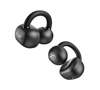 TOZO OpenEarRing Écouteurs Bluetooth sans Fil Ecouteurs Bluetooth 5.4 Ultraléger avec Réduction IA de Bruit ORIGX Acoustique EQs Ajustement 40H d'Autonomie LED Écran USB Type C IPX5 Noir