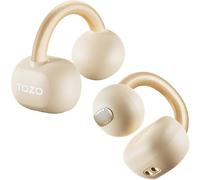 TOZO OpenEarRing Écouteurs Bluetooth sans Fil Ecouteurs Bluetooth 5.4 Ultraléger avec Réduction IA de Bruit ORIGX Acoustique EQs Ajustement 40H d'Autonomie LED Écran USB Type C IPX5 Khaki