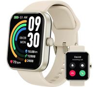 TOZO S3 Montre Connectée Femme Homme avec 1.83” Écran Smartwatch IP68 avec Multiples Fonctions de Santé et Vie 100+ Modes Sportifs Or