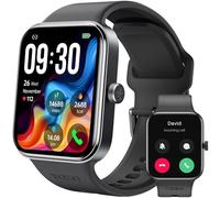 TOZO S4 Montre Connectée Femme Homme avec 1.78” Écran Smartwatch IP68 avec Multiples Fonctions de Santé et Vie 100+ Modes Sportifs Argenté