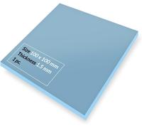 TP-3: Premium Performance Thermal Pad, 100 x 100 x 1,5 mm, (Empilable jusqu'à 2,0 mm sans Perte de Performances), 1 P. - Hautes Performances, Souple, Gap-Filler, Remplissage des irrégularités