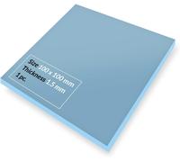 TP-3: Premium Performance Thermal Pad, 100 x 100 x 1,5 mm, (Empilable jusqu'à 2,0 mm sans Perte de Performances), 1 P. - Hautes Performances, Souple, Gap-Filler, Remplissage des irrégularité.[S601]