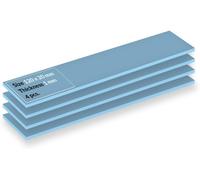 TP-3: Premium Performance Thermal Pad, 120 x 20 x 1,0 mm, (Empilable jusqu'à 2,0 mm sans Perte de Performances), 4 P. - Hautes Performances, Souple, Gap-Filler, Remplissage des irrégularités.[S896]