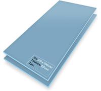 TP-3: Premium Performance Thermal Pad, 200 x 100 x 0,5 mm, (Empilable jusqu'à 2,0 mm sans Perte de Performances), 2 P. - Hautes Performances, Souple, Gap-Filler, Remplissage des irrégularité.[S886]