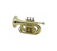 Dimavery Tp-300 B-pocket-trompete, Gold