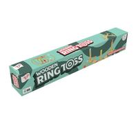Tp Bois Bague Toss Set 5 Coloré Piquets 5 Corde Anneaux & Plateau de Base Âge 3+