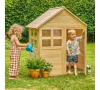 TP Buttercup Cottage Maisonnette de Jeu en Bois certifié FSC, Design Personnalisable, fenêtres en plexiglas, Sol et véranda en Option, Divertissement en Plein air pour Enfants, à partir de 2 Ans