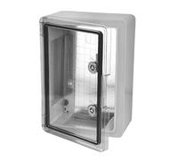 TP Electric Armoire de distribution électrique Boîtier avec porte transparente pour montage en saillie IP65 IK10 250 x 350 x 150 mm