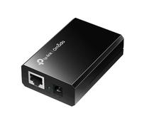 TP-Link 802.3at/AF Gigabit PoE Injector, Non-PoE to PoE Adapter, Supplies up to 60 W, LED Indicator,Plug & Play, Desktop/Wall-Mount,Distance Up to 100m, Black (TL-PoE150S)