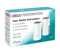 TP-LINK AC1200 Whole-Home Mesh Wi-Fi System Qualcomm CPU 867Mbps at 5GHz+300Mbps at 2.4GHz 2 10/100Mbps Ports 2 internal antennas