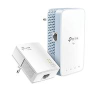 TP-LINK AC750 AV1000 Kit adattatore Powerline WLAN Gigabit, 1000 Mbit/s, IEEE 1901, IEEE 802.3, IEEE 802.3ab, IEEE 802.3u, Tipo E/F, Gigabit Ethernet, 10.100.1000 Mbit/s, Wi-Fi 5 (802.11ac)