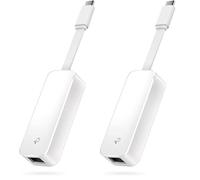 TP-Link Adaptateur USB C vers Ethernet Gigabit UE300C, RJ45 Réseau 1Gbps, Compatible avec Windows 11, MacOS, Chrome OS, Linux, MacBook Pro Air M2 M1 2022, iPad Pro Air, Surface Go, Galaxy S22 Ultra