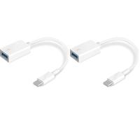 TP-Link Adaptateur USB C vers USB 3.0, USB C mle vers USB Femelle, OTG, Compatible Windows, Mac OS, Chrome OS, Linux OS et Android 6.0, UC400 (Lot de 2)