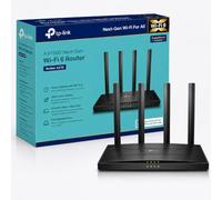 TP-Link Archer AX18 Routeur WiFi 6 AX1500 Mbps, 1.5 Gbit/s bi-Bande, 4 Ports Gigabit, 4 antennes à Haute Performance, WPA3, EasyMesh, VPN, Mode Point d’Accès, Compatible Toutes Box Internet