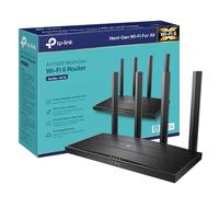 TP-Link Archer AX18 Routeur WiFi 6, Routeur WiFi AX 1500 Mbps bi-Bande, 4 Ports Gigabit, 4 antennes à Haute Performance, WPA3, Contrôle Parental, EasyMesh, Antivirus intégré