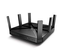 TP-Link Archer C4000 Routeur WiFi AC4000 Tri-Bande, 5 Ports Gigabit, USB 3.0, MU-MIMO, Processeur Quad-Core de 1,8 GHz, Contrôle Parental, Antivirus intégré, QoS, Compatible avec Alexa et IFTTT