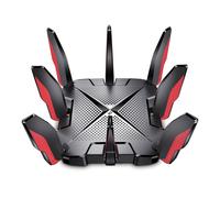 TP-Link ARCHER GX90 routeur sans fil Gigabit Ethernet Tri-bande (2,4 GHz / 5 GHz / 5 GHz) Noir, Rouge