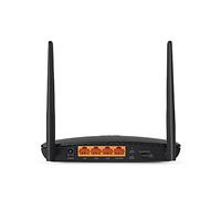 TP-Link AC750 Dual Band 4G LTE Router, SIM Slot Unlocked, WAN/LAN port, Removable Wi-Fi Antennas, Compatible with FDD-LTE and TDD-LTE, No Configuration Required, UK Plug, Black (Archer MR200)