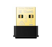 TP-Link Archer T3U Nano Adaptateur USB Wi-Fi 5 (802.11ac) 1267 Mbit/s Bi-bande 2.4/5 GHz, Sécurité WPA3, Compatible Windows/macOS