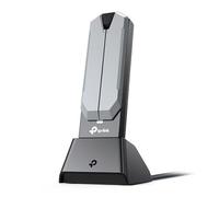 TP-Link Archer TBE400UH BE6500 Adaptateur WiFi WiFi 7 Dongle Haut Gain USB pour PC, Antenne à Gain Haut, Tri-Bande, MLO, Dongle WiFi pour PC, USB WiFi Dongle 3.0, Win, OFDMA, MU-MIMO, Plug & Play