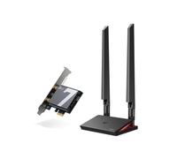 TP-Link Archer TBE550E WiFi 7 Carte WiFi PCIe BE9300Mbps, Carte Bluetooth PC, Bluetooth 5.4, Base d'Antenne Magnétisée, Carte WiFi pour PC, Tri-Bande, WPA3, Compatible avec Windows 11