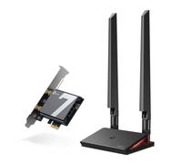 TP-Link Archer TBE550E WiFi 7 Carte WiFi PCIe BE9300Mbps, Carte Bluetooth PC, Bluetooth 5.4, Base d'Antenne Magnétisée, Carte WiFi pour PC, Tri-Bande, WPA3, Compatible avec Windows 11