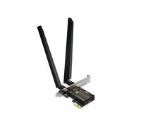 TP-Link Archer TBE552E : Carte Réseau Wi-Fi 7 Tri-bande (2.4/5/6 GHz) 5760 Mbit/s, Bluetooth 5.4, PCI Express, Antennes 2x2, Compatible Windows 11