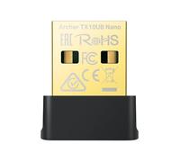 TP-Link Archer TX10UB Nano AX300 Adaptateur USB Wi-FI 6 Nano, Dual Band 2,4/5GHz, Débits Jusqu’à 287 Mbps, Compatible Windows 11/10/7 & Linux, MU-MIMO, Mode Point d’accès, Sécurité WPA3