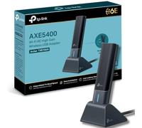 TP-Link Archer TXE70UH AXE5400 WiFi 6E Dongle WiFi tri-bande pour PC, adaptateur WiFi USB pour PC, antennes à gain élevé, dongle WiFi USB 3.0, prise en charge Win10/11, MU-MIMO, OFDMA, couverture plus