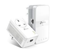 TP-Link AV1000 Gigabit Passthrough Powerline AC Wi-FI Kit, Dual Band Speed Up to 1200 Mbps, Wi-FI Extender/Booster, Extra Power Socket, No Configuration Required (TL-WPA7617 KIT)