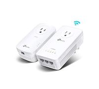 TP-Link AV1300 Powerline WiFi Extender(TL-WPA8631P KIT)- Powerline Ethernet Adapter with AC1200 Dual Band WiFi, Gigabit Port, Ideal for Gaming/4K TV