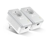 TP-Link AV600 - Kit de 2 adaptateurs CPL Powerline 600 Mbps avec prise gigogne