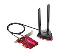 TP-LINK AX3000 Wi-Fi 6 Bluetooth 5.2 PCI Express Adapter with Two Antennas, Intel AX200, PCIe Network Interface Card for Desktop, Low-Profile Bracket Included ( Archer TX3000E)