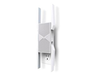 TP-Link BE10000 Rallonge de portée Wi-FI 7 RE653BE | Répéteur sans Fil tribande 10 Gbit/s | Port Ethernet 2,5 Gbps | Amplificateur de Signal Internet pour la Maison | 6 GHz, jusqu'à 2800 m², 128