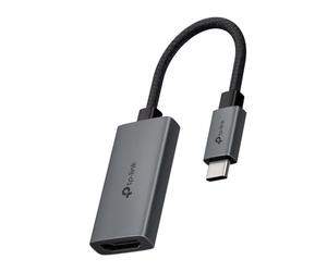 TP-Link Câble USB C vers HDMI 4K 60 Hz, Tressé, UA520C | Plug & Play, 4K 60 Hz, câble tressé, idéal écran externe/présentation/télétravail, compatible Windows, Mac, Linux et mobile