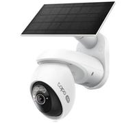 TP-Link Caméra de vidéosurveillance extérieure TC92 avec panneau solaire blanc