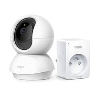 TP-Link Caméra Surveillance WiFi+Prise Connectée WiFi Tapo P100(FR)