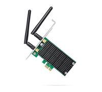 TP-Link Carte WiFi PCIe AC1200, Beamforming, Archer T4E | Beamforming, MIMO 2×2, double bande, idéal streaming HD/télétravail, compatible Windows