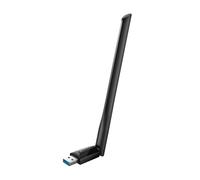 TP-Link Clé WiFi 6 AX1800 USB 3.0, Antennes Haut Gain, TX35U Plus | Double bande, antennes haut gain, USB 3.0, WPA3, idéal gaming/télétravail/visioconférence, Windows 10 et 11