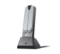 TP-Link Clé WiFi 7 Puissante BE6500 à Gain élevé Archer TBE400UH, Adaptateur Réseau sans Fil avec 2,4 GHz, 5 GHz, USB3.0, Antennes Doubles à Gain élevé, WPA3, Windows 11/10
